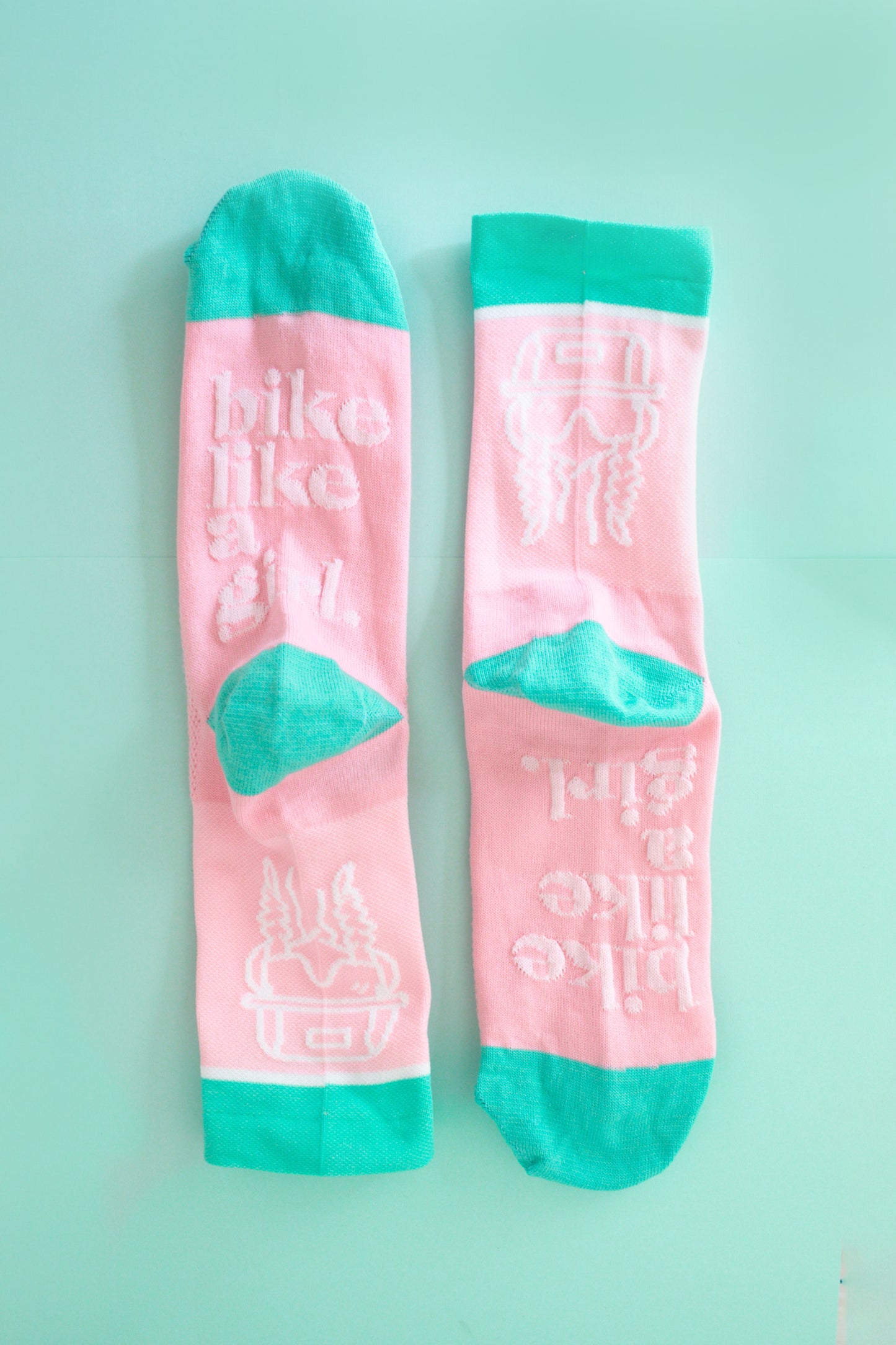 Bike Like a Girl DaFeet Socks