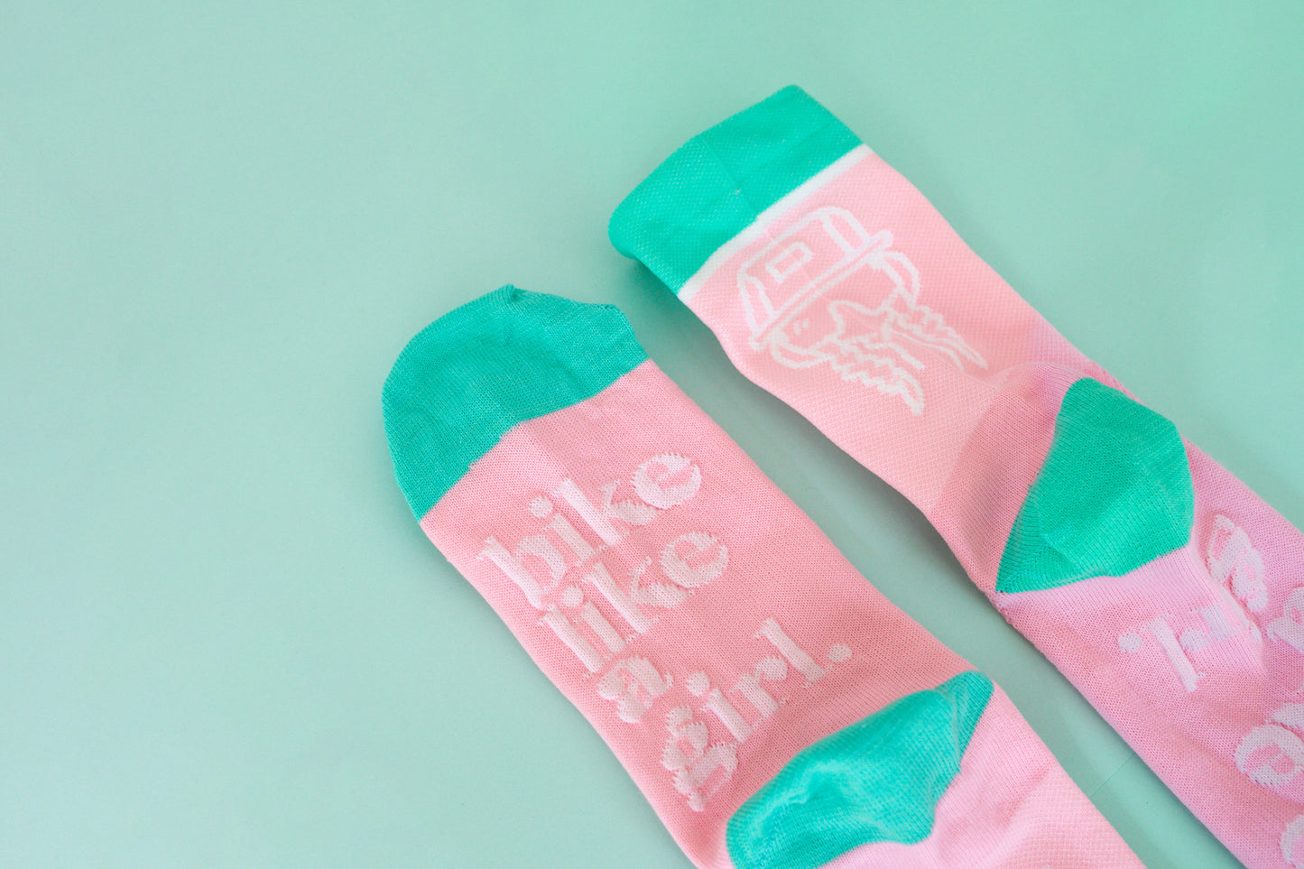 Bike Like a Girl DaFeet Socks