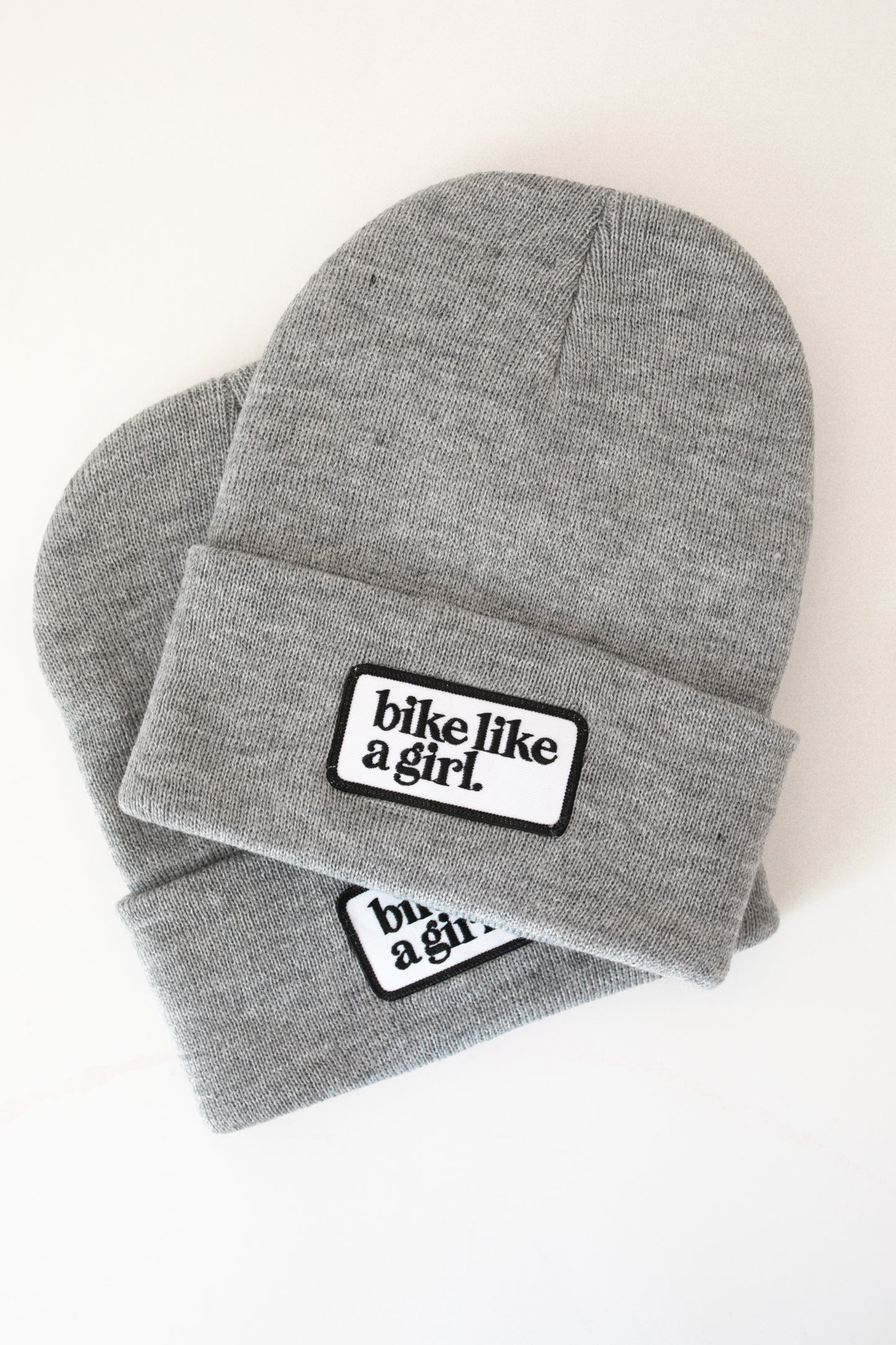 Bike Like a Girl Beanie – Heather