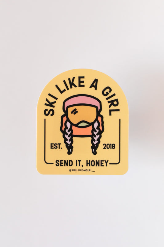 SLAG Arch Sticker – Yellow