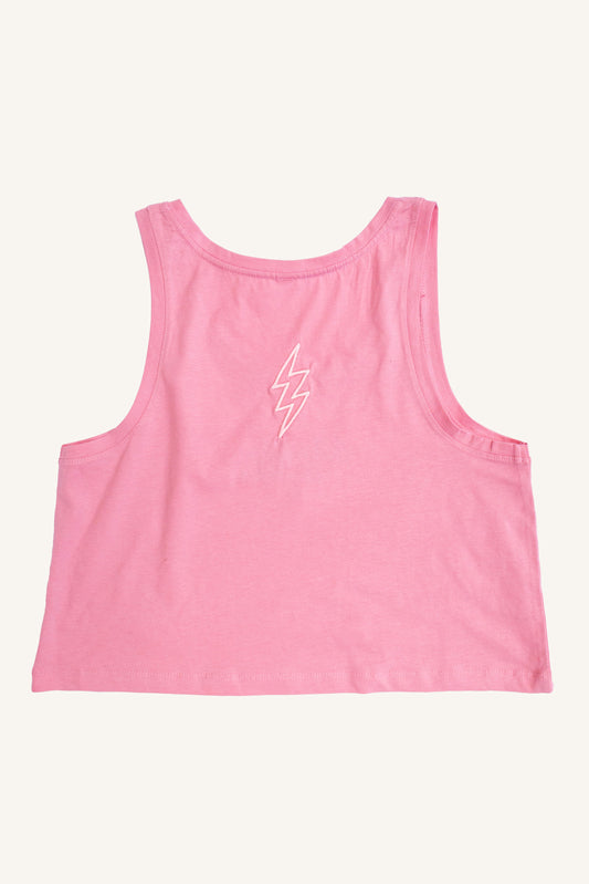 Bike Like a Girly Crop Tank