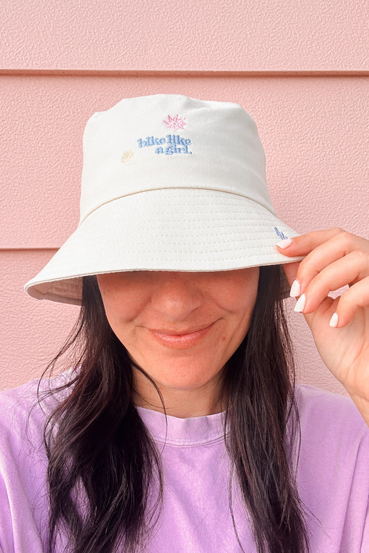 Bike Like a Girl Vibes Bucket Hat