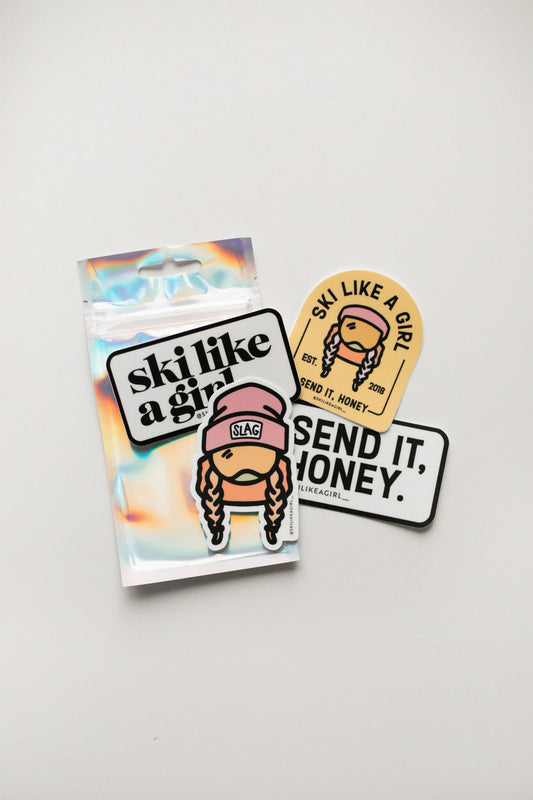 Sticker 4 Pack - Yellow