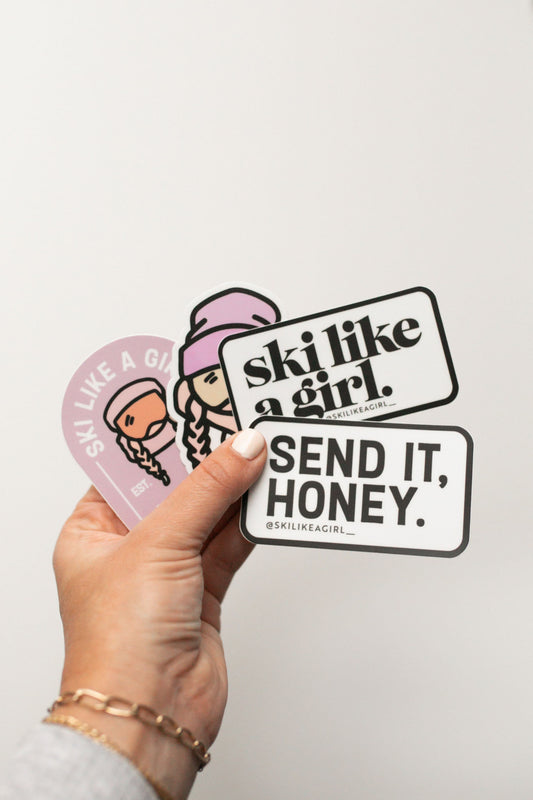 Sticker 4 Pack - Lilac