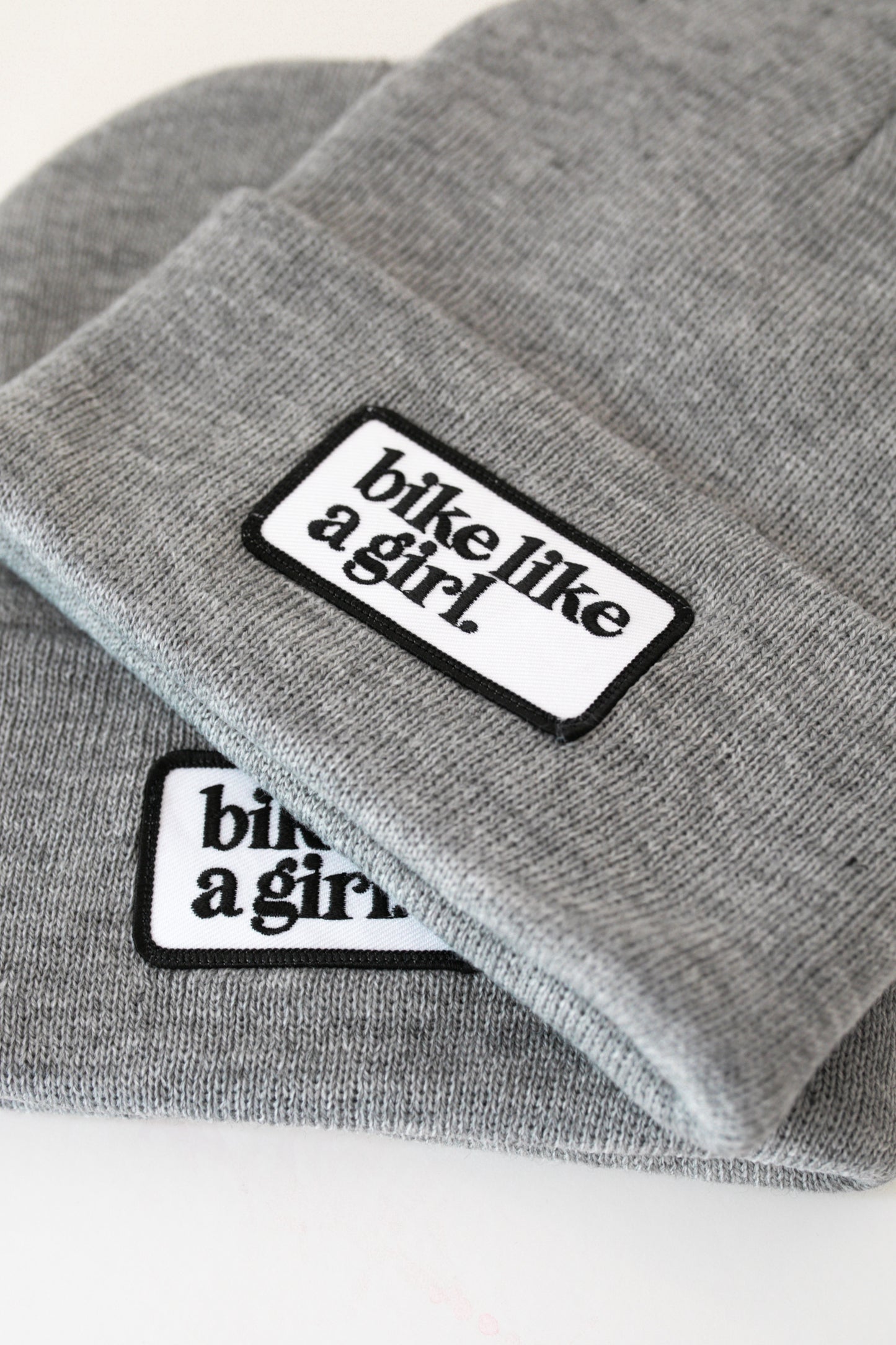 Bike Like a Girl Beanie – Heather