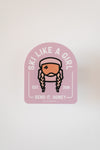 SLAG Arch Sticker – Lilac