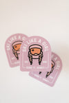 SLAG Arch Sticker – Lilac