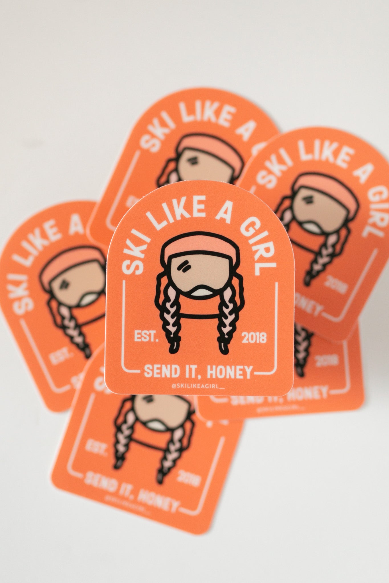 SLAG Arch Sticker – Orange