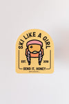 SLAG Arch Sticker – Yellow