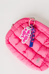 Ski Daydream Bag Charm | Rope Keychain & Backpack Clip