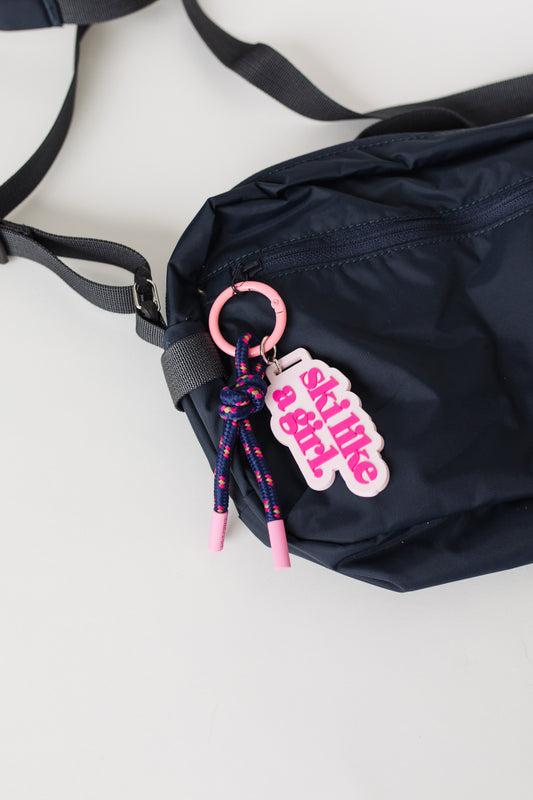 Ski Laps Bag Charm