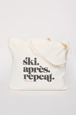 Ski Après Repeat Tote Bag