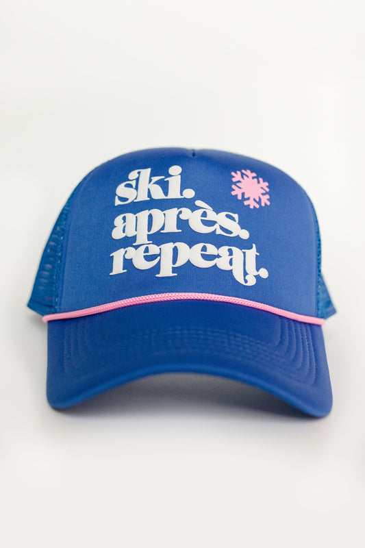 Ski Après Repeat Trucker Hat