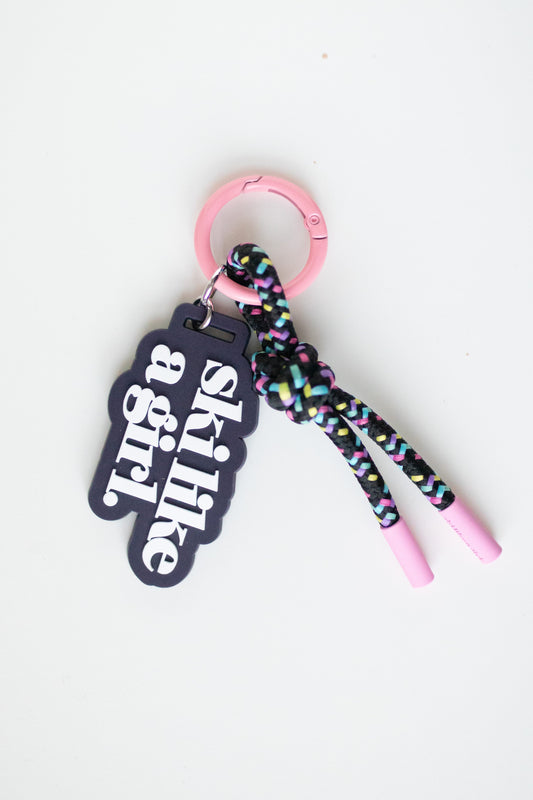 Ski Colorpop Bag Charm