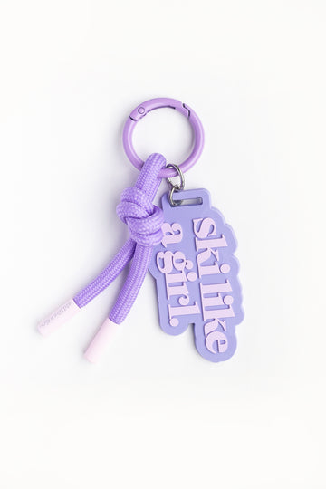 Ski Haze Ski Bag Charm | Rope Keychain & Backpack Clip