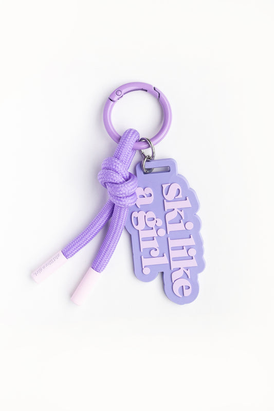 Ski Haze Ski Bag Charm | Rope Keychain & Backpack Clip