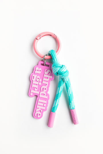 Shred Candy Bag Charm | Rope Keychain & Backpack Clip