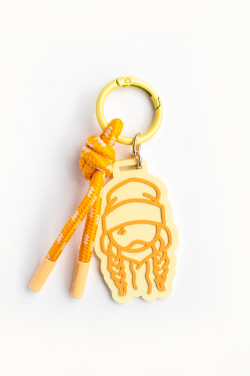 Sendy Sunshine Bag Charm | Rope Keychain & Backpack Clip