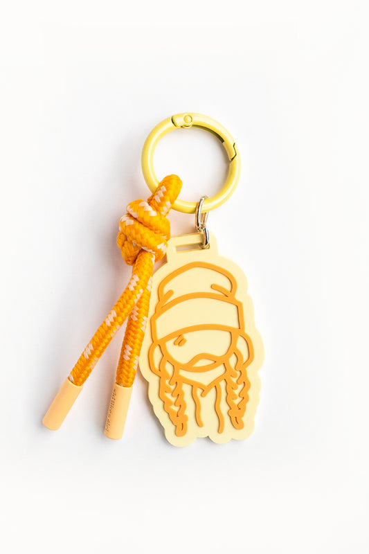 Sendy Sunshine Bag Charm | Rope Keychain & Backpack Clip