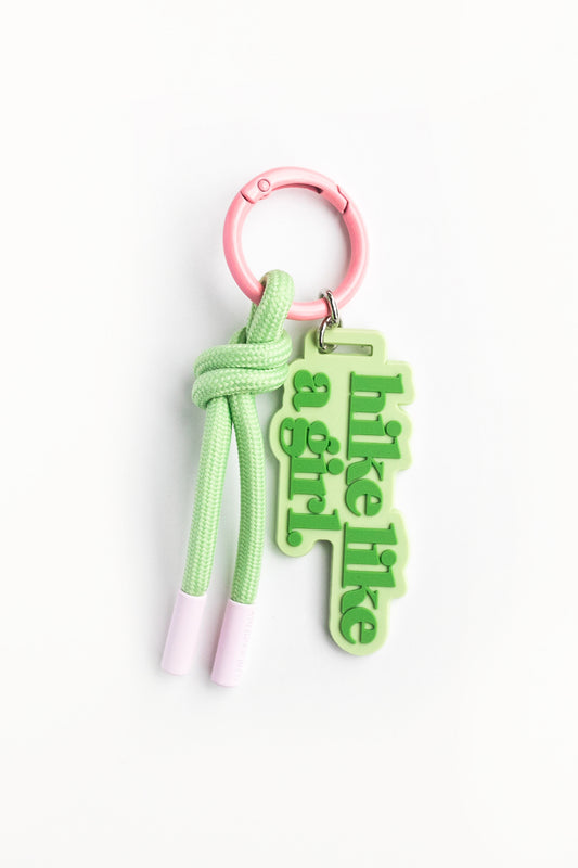 Hike Meadows Bag Charm | Rope Keychain & Backpack Clip