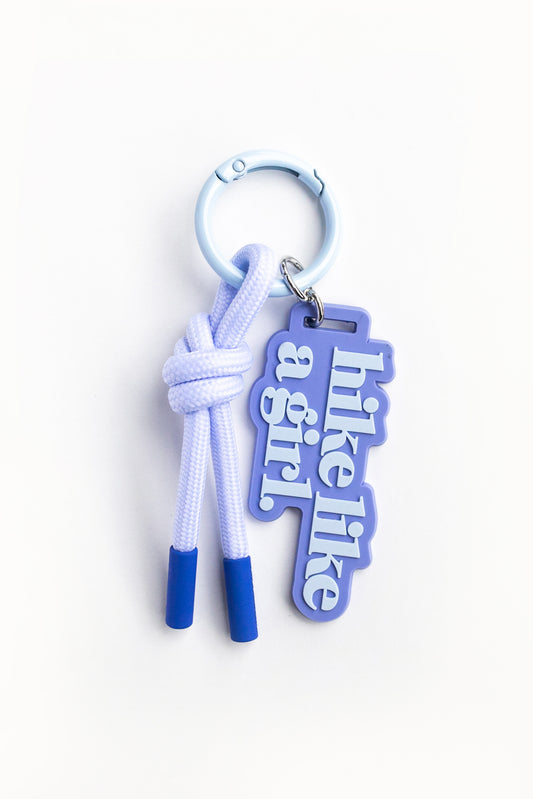Hike Bag Charm | Rope Keychain & Backpack Clip