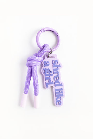 Shred Haze Bag Charm | Rope Keychain & Backpack Clip