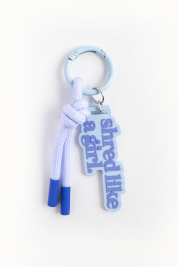 Shred Powder Bag Charm | Rope Keychain & Backpack Clip