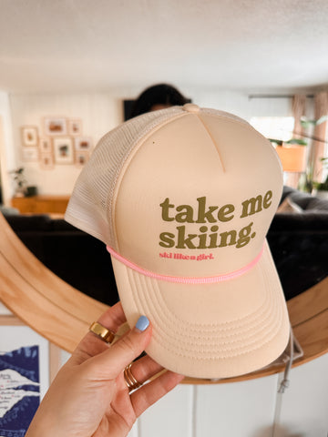 AS IS: Dune Take Me Skiing Trucker Hat