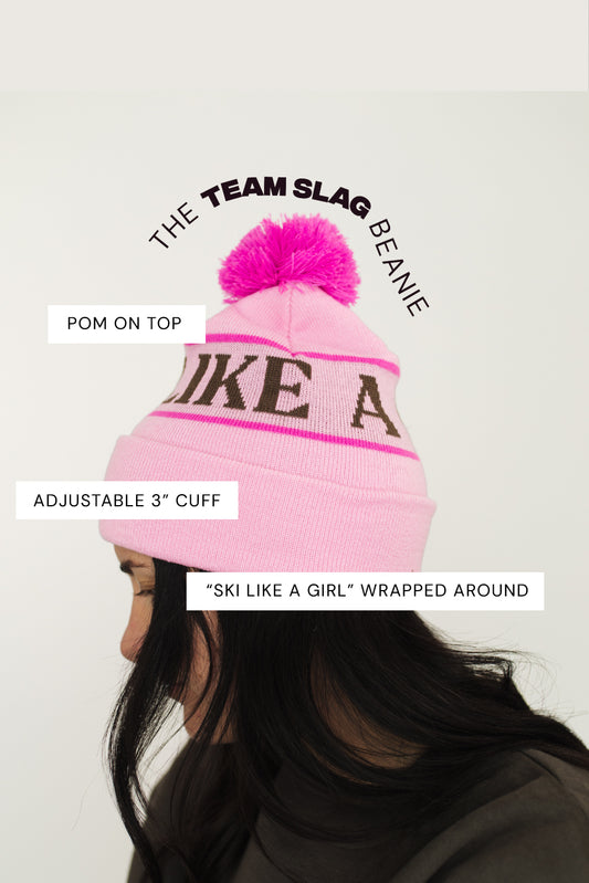 Team SLAG Beanie – Pink