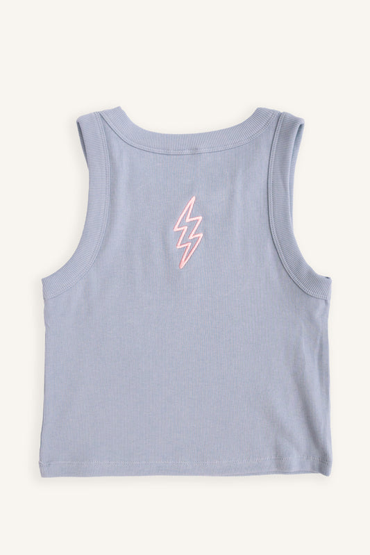 Bike Like a Girly Ribbed Tank
