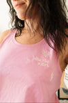 Bike Like a Girl Vibes Crop Tank