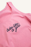 Bike Like a Girly Crop Tank