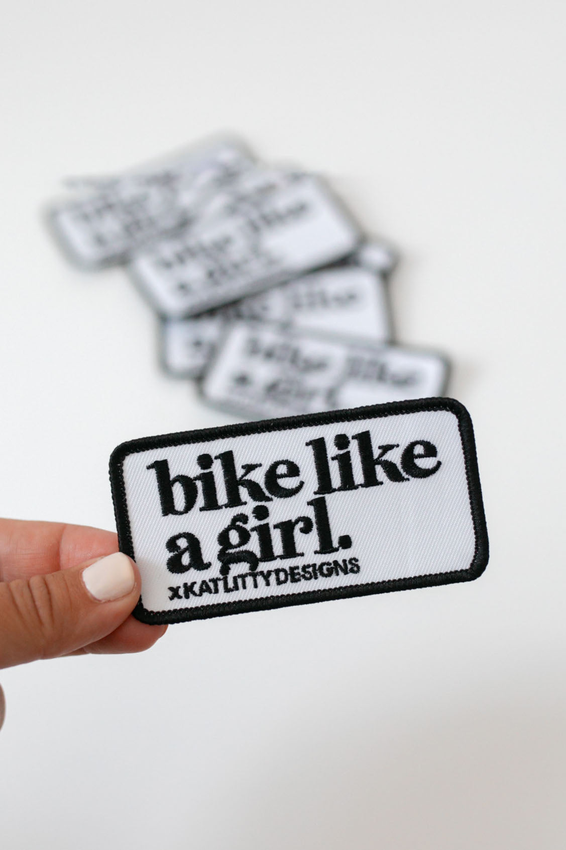 Bike Like a Girl Patch