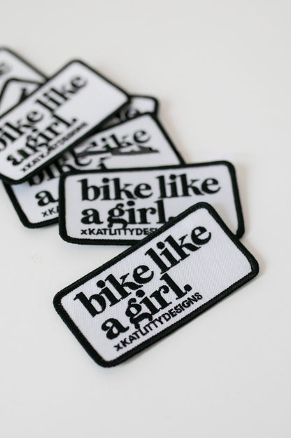 Bike Like a Girl Patch