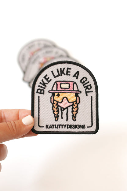 Bike Like a Girl Arch Patch