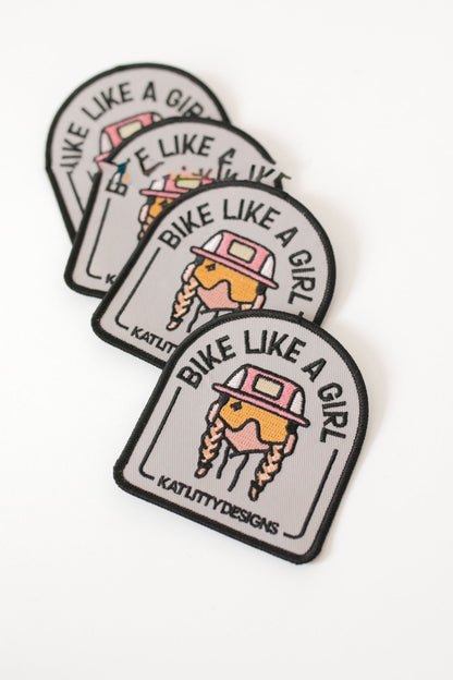 Bike Like a Girl Arch Patch