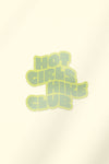 Hot Girls Hike Club Sticker - Green
