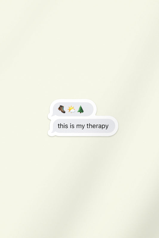 This is my Therapy Sticker