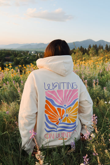 Waiting on Winter Blooms Hoodie