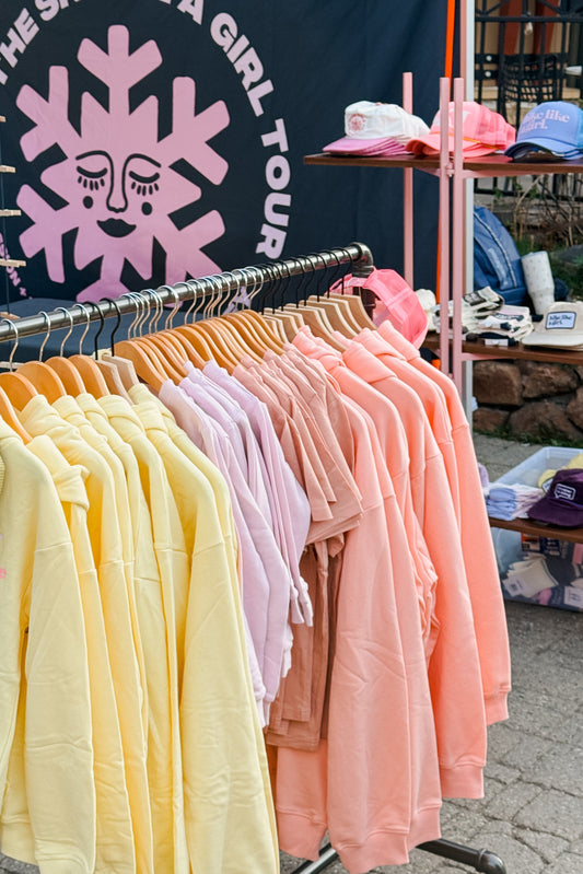 Ski Manifesto Hoodie - Peach