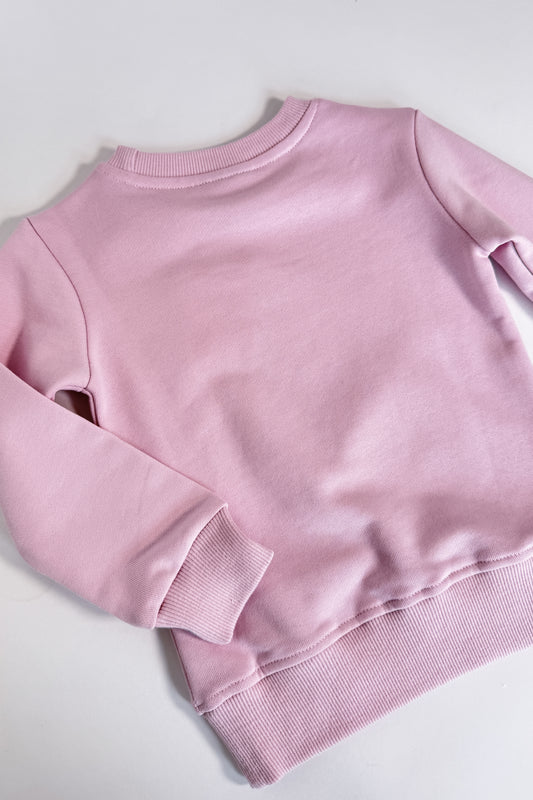 Toddler Ski Like a Girl Classic Lightweight Crewneck – Lilac