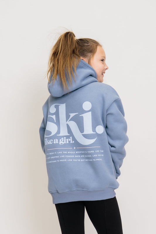 Youth Ski Manifesto Hoodie