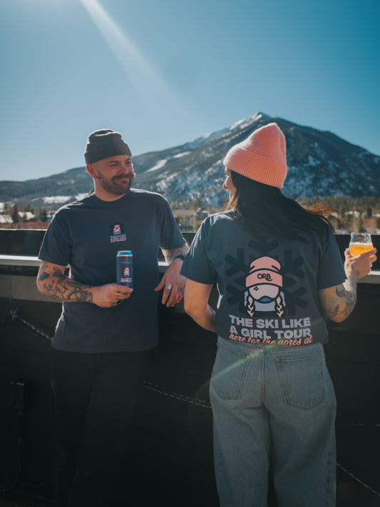 Ski Like a Girl x ORB Tee