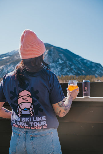 Ski Like a Girl x ORB Tee