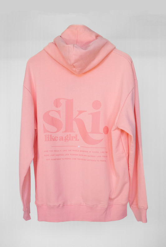 Ski Manifesto Hoodie - Peach