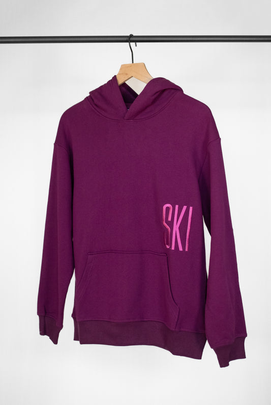 Ski Manifesto Lightweight Hoodie - Jewel