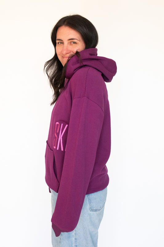Ski Manifesto Lightweight Hoodie - Jewel