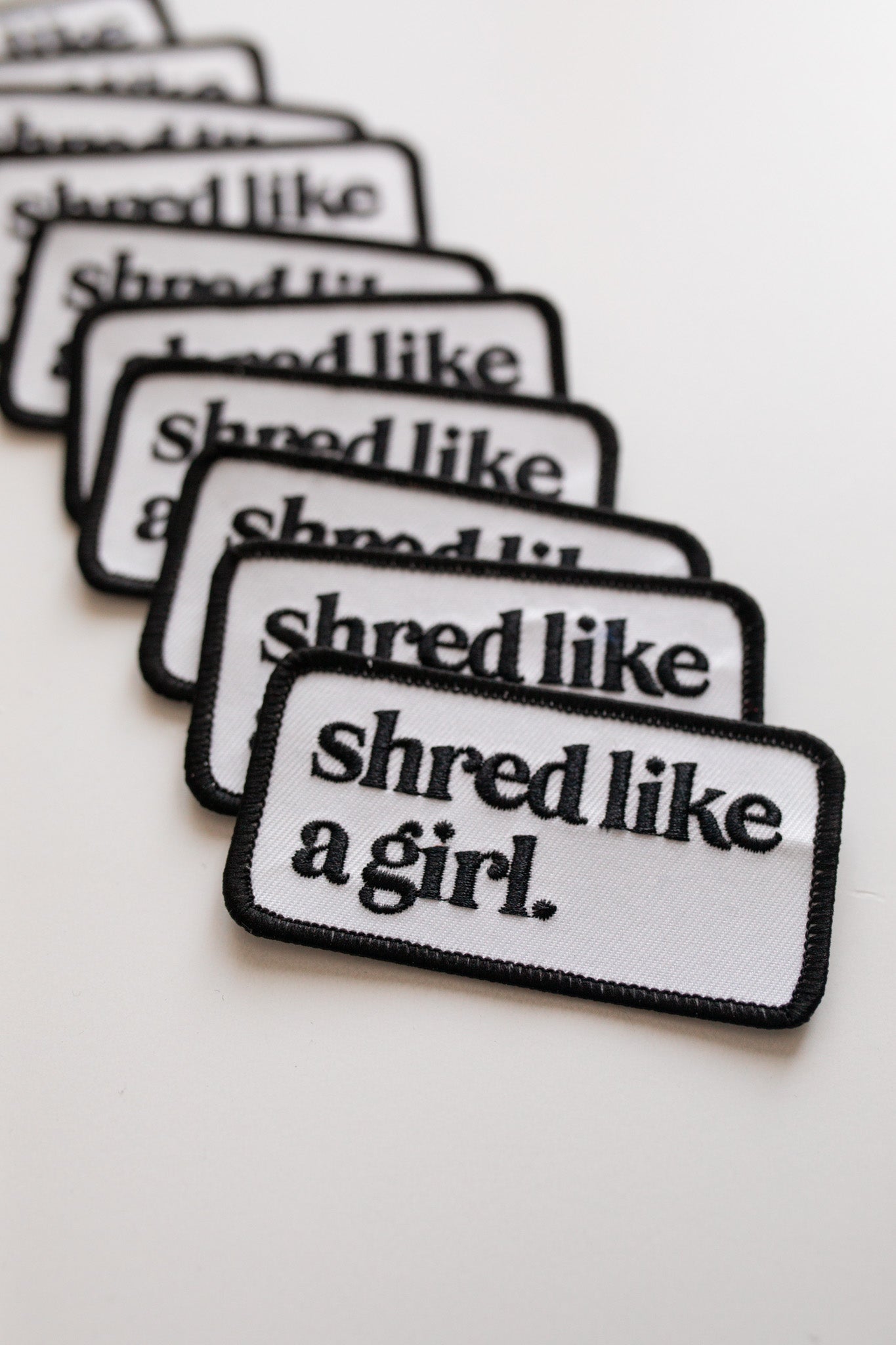 Shred Like a Girl Patch