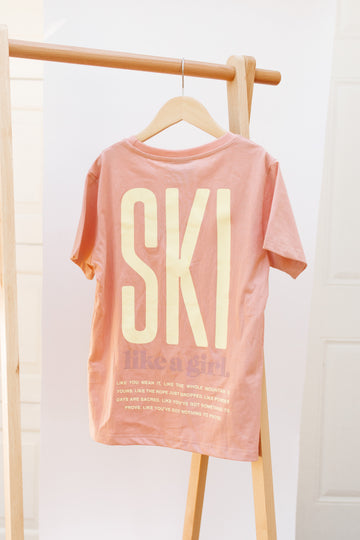 Youth Ski Manifesto Tee