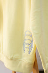 Ski Like a Girl Classic Hoodie - Yellow